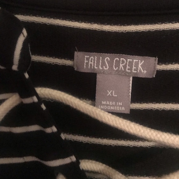 Striped Lace-Up Tunic - Picture 4 of 5